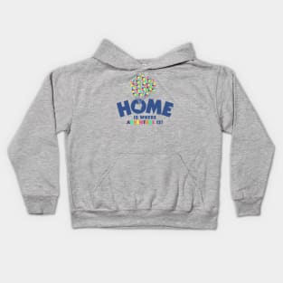 Home Is Where Adventure Is Kids Hoodie